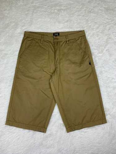 Designer × Izzue IZZUE khaki short pants.. Japanes