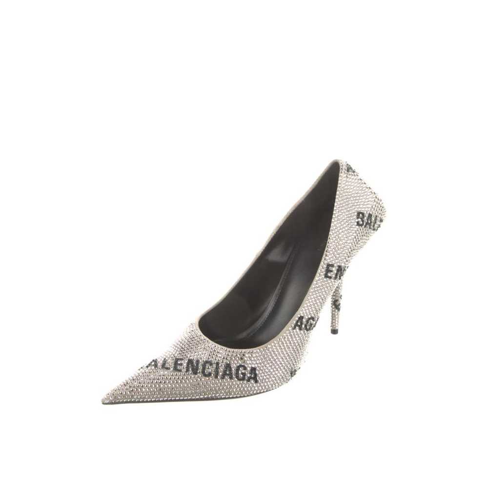 Balenciaga Knife cloth heels - image 3