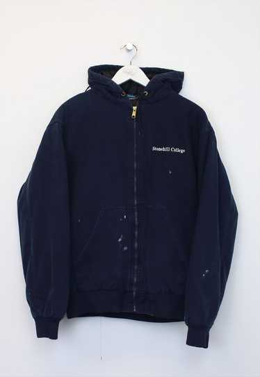 Vintage Tri-Mountain workwear jacket in navy. Best