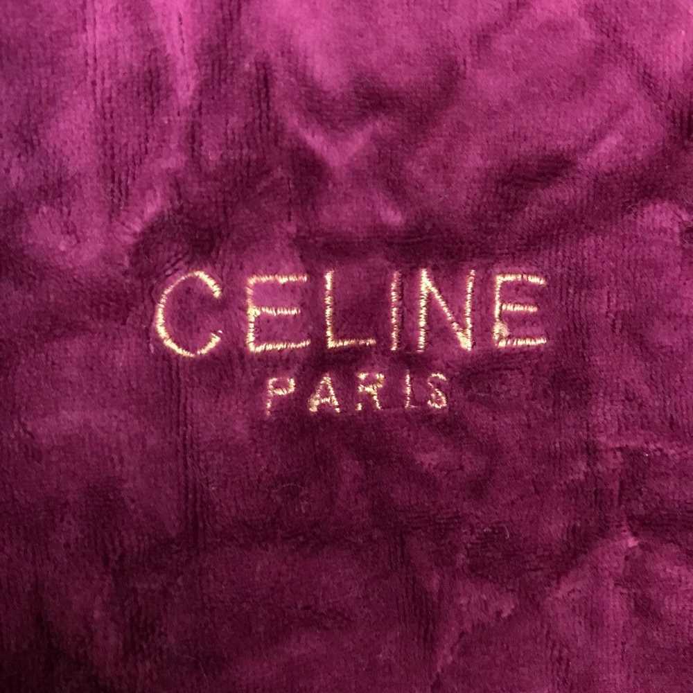 Celine Vintage Celine Paris Velvet Button Down Ca… - image 3