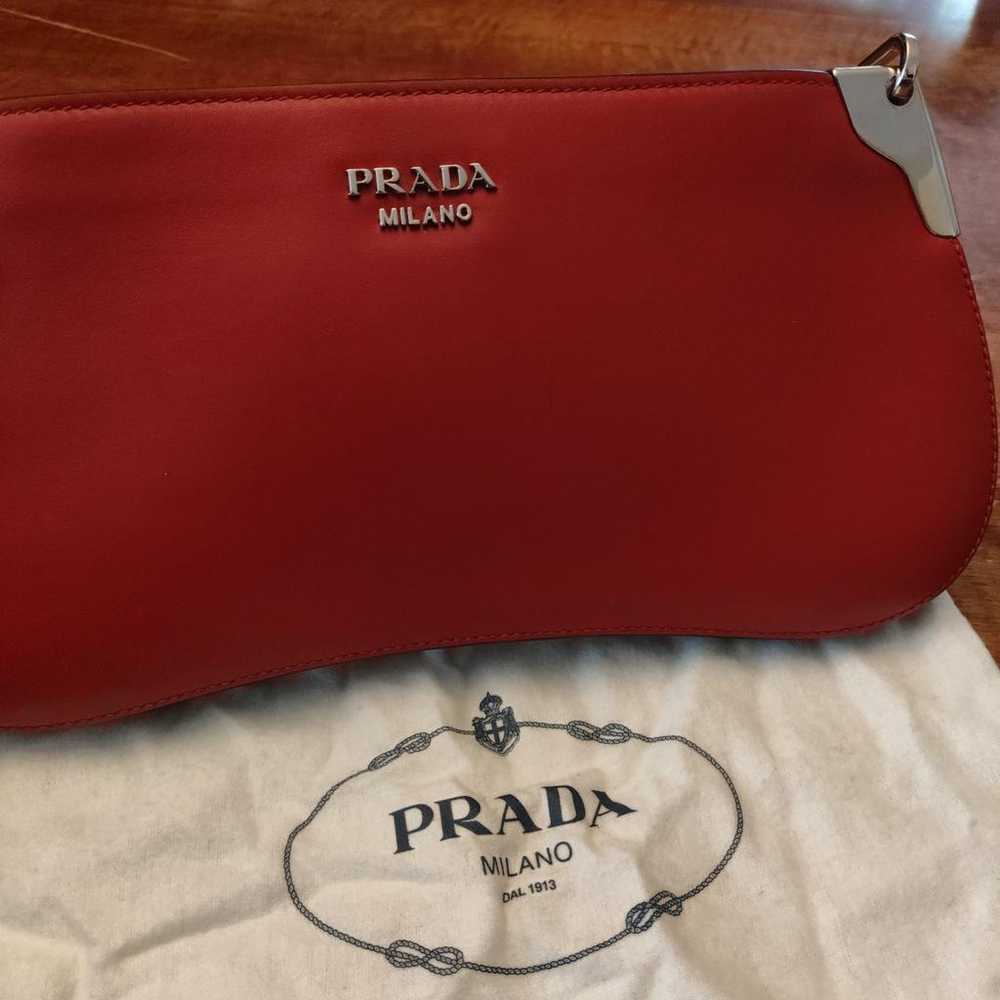 Prada Re-edition leather crossbody bag - image 5