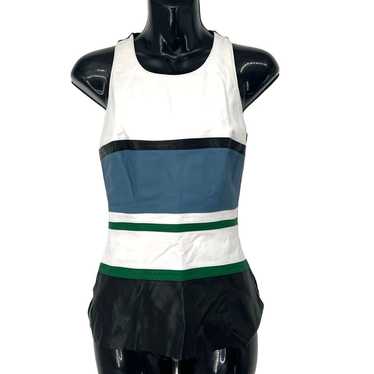Bailey 44 Stefania 100% Leather Front Colorblock T