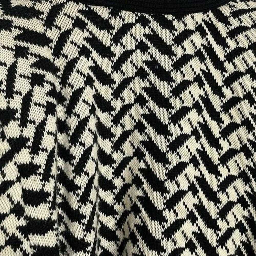 Outerbound HMS Sweater Coat Womens 22 Black White… - image 9
