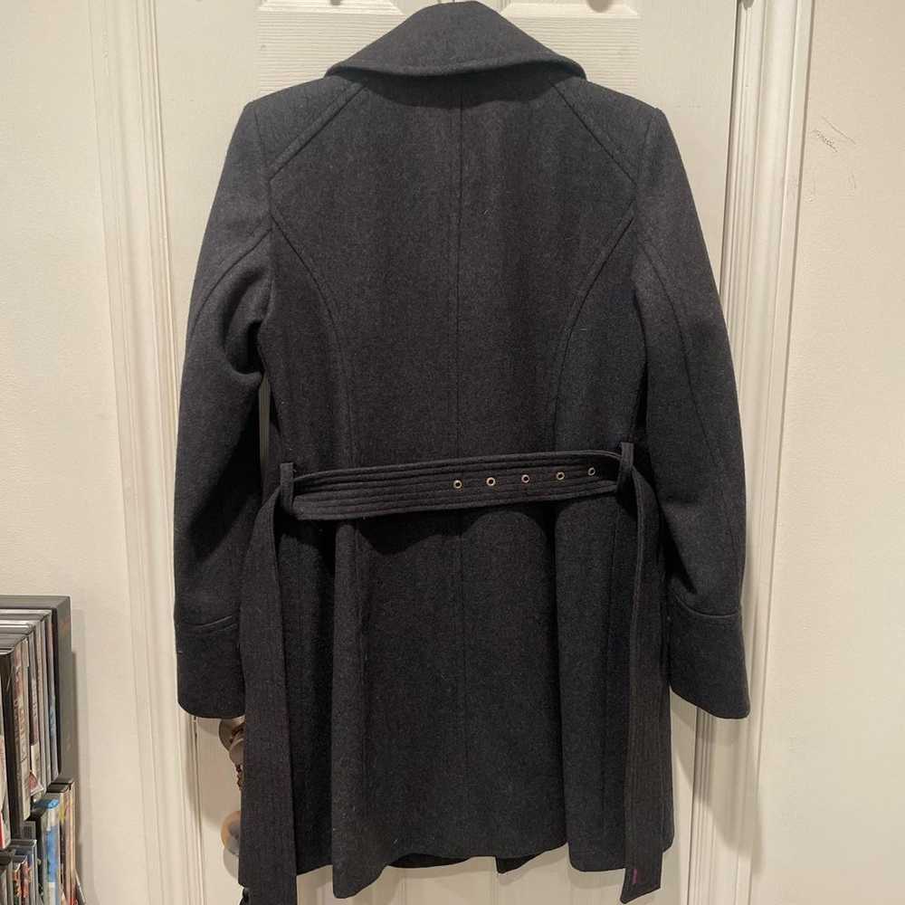 Michael Kors Grey Trench Coat Jacket - image 4