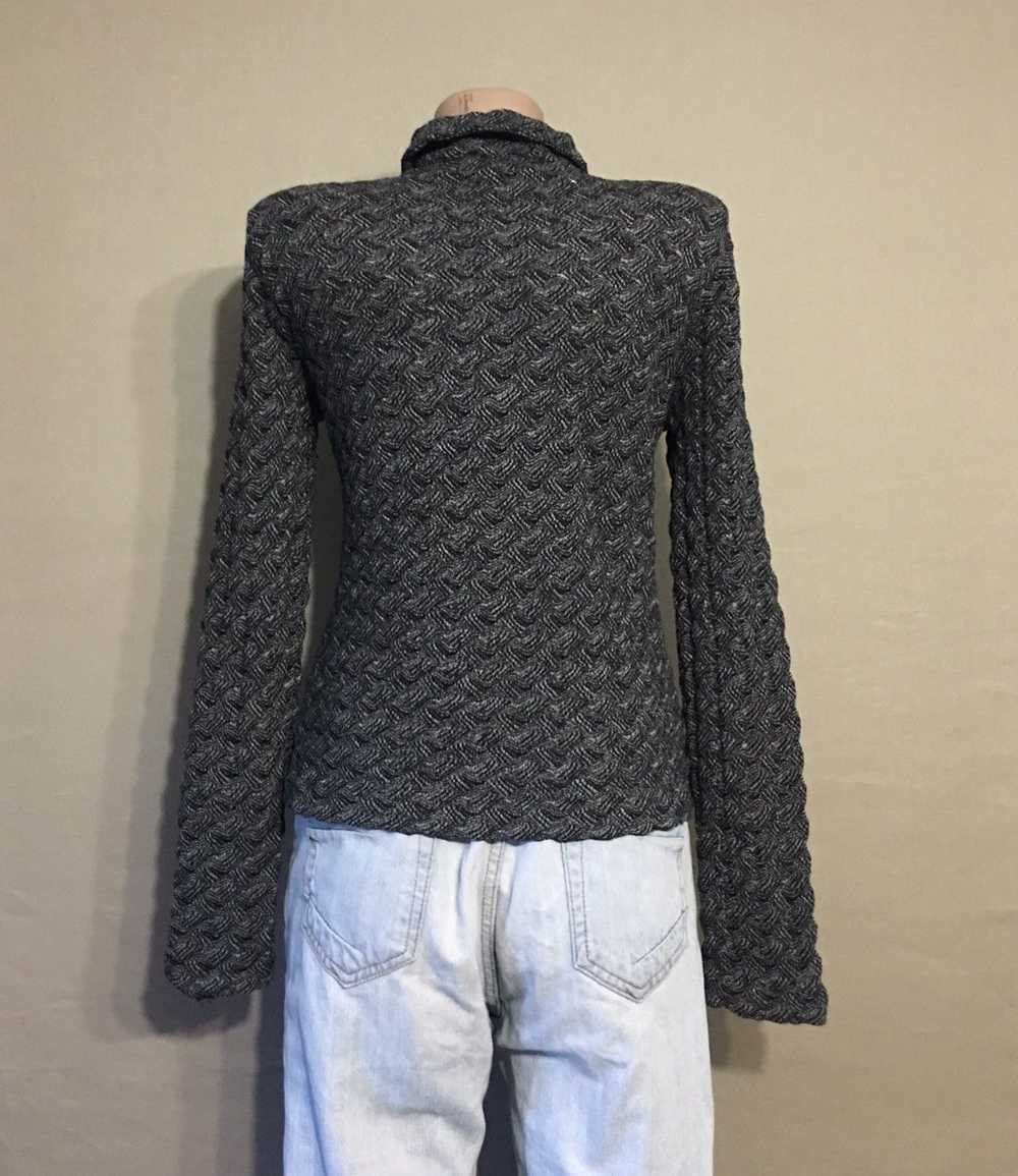 Missoni × Vintage MISSIONI Sport Wool Knit Zip Sw… - image 3