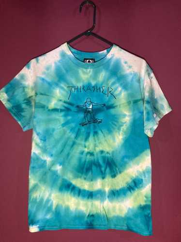 Streetwear × Thrasher × Zumiez Thrasher tie dye sk