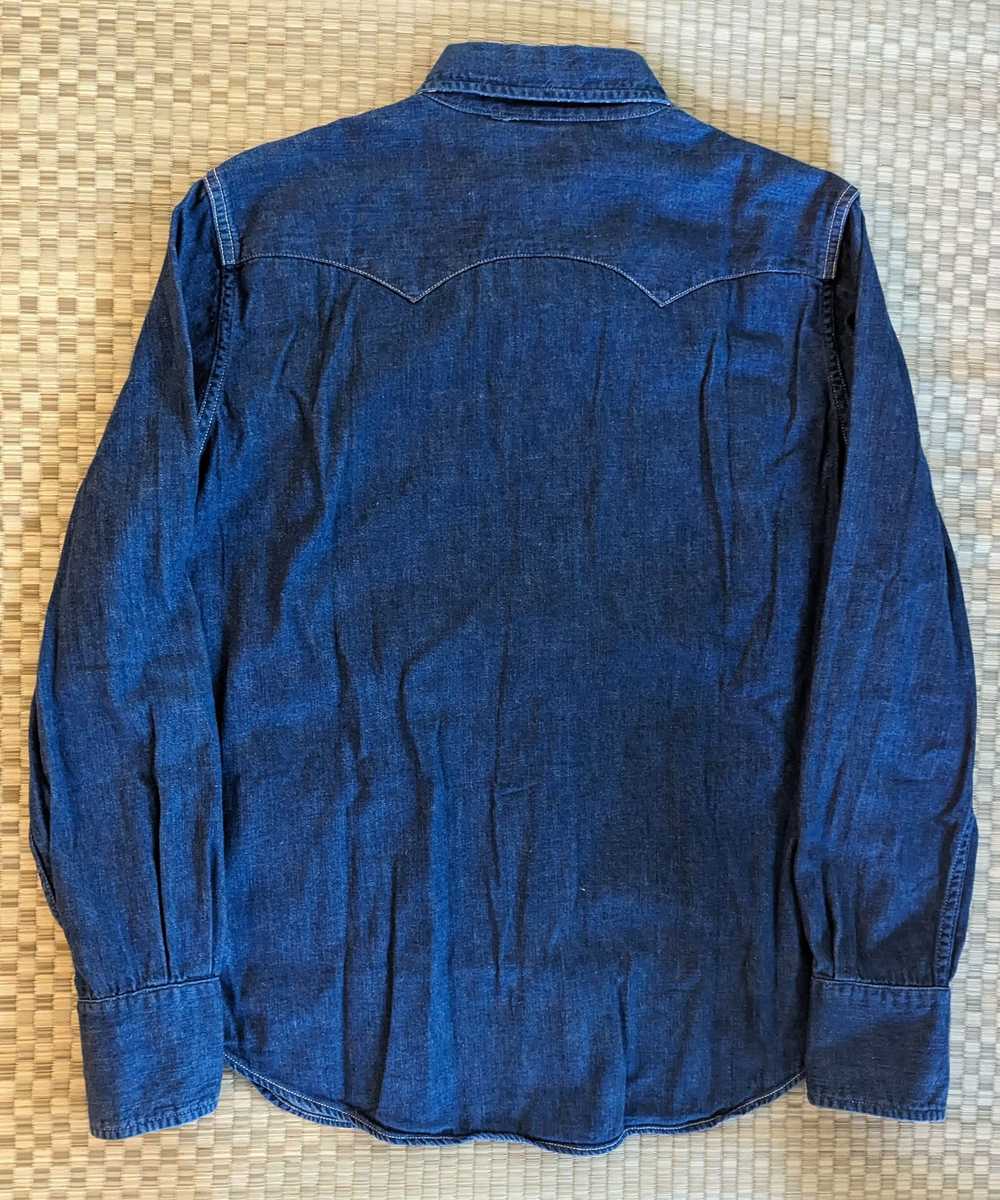 Orslow RARE OrSlow Denim Western Snap Button Shir… - image 2