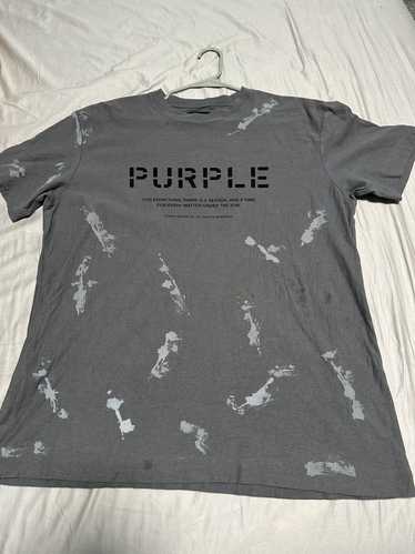 Purple Purple Brand GreyPaint T-Shirt