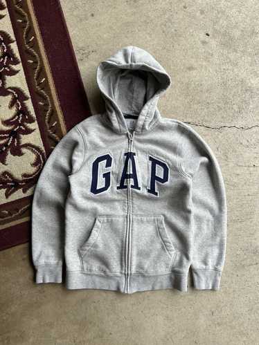 Gap × Streetwear × Vintage Y2K GAP Spellout Zip Up