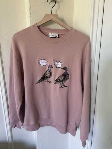 Acne Studios Embroidered Pigeon Sweatshirt