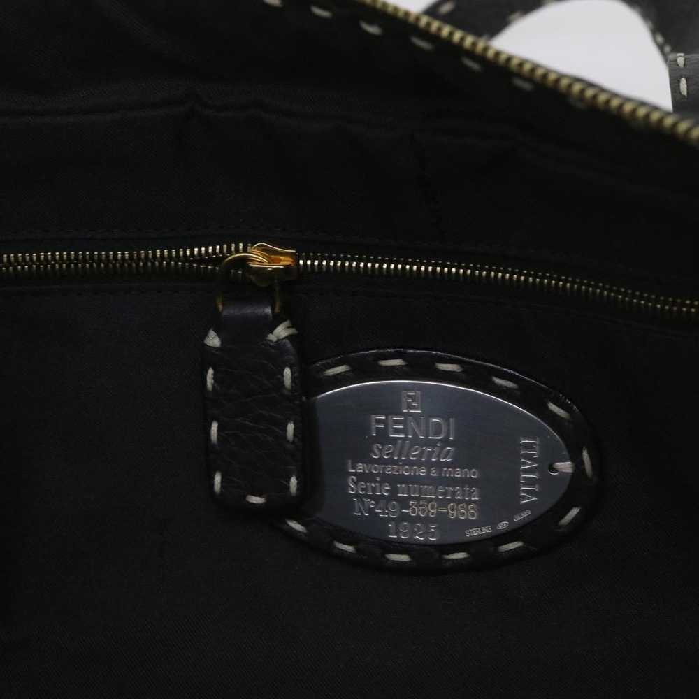 Fendi FENDI Hand Bag Canvas Beige Auth bs12367 - image 11