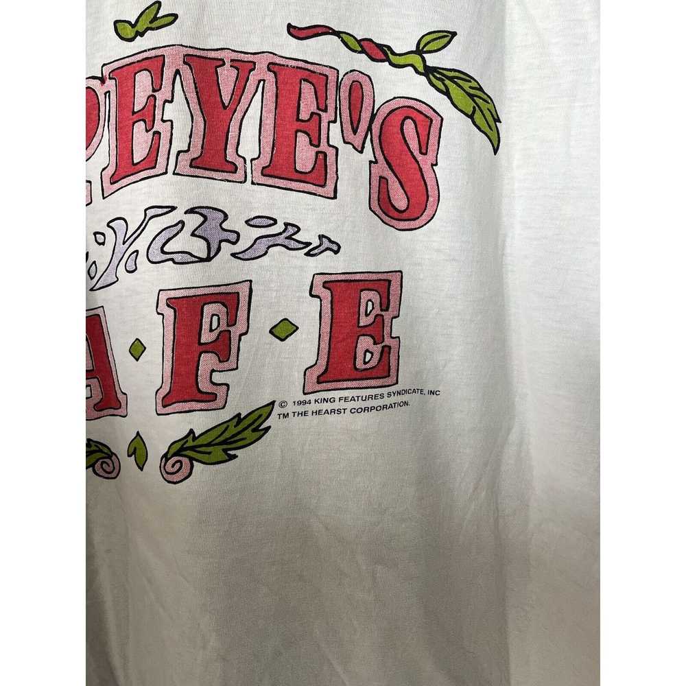 Other VTG 1994 Freeze Tag Popeye's Cafe AOP T Shi… - image 10