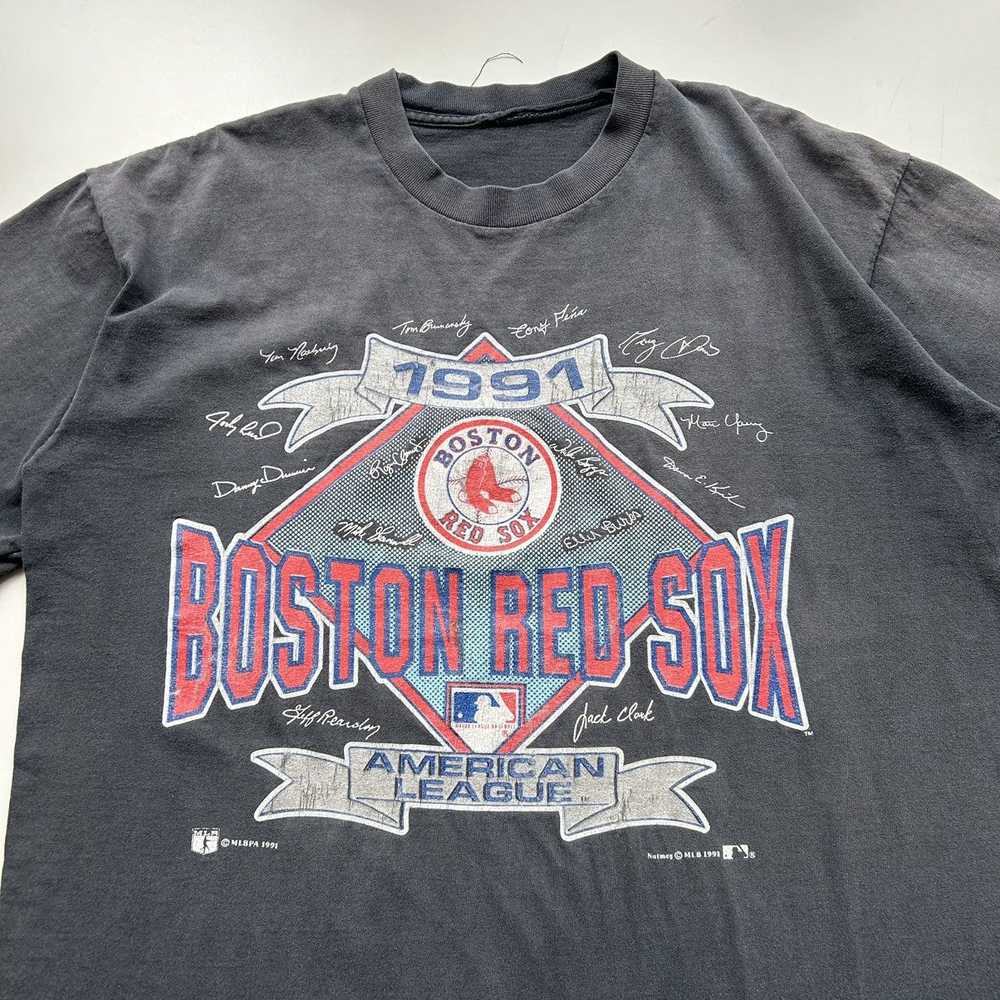 MLB × Rare × Vintage Vintage 90s 1991 Boston Red … - image 2