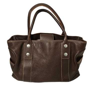 MICHAEL Kors Greenwich Brown Pebble Leather Tote, 