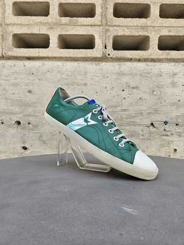 Italian Designers × Vintage Mayrich Leather Green 