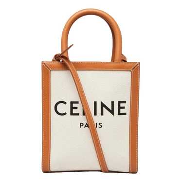 Celine Cabas Vertical cloth handbag
