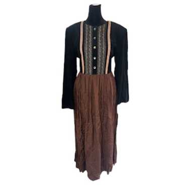 Karin Stevens Dress Vintage 1980s Cottagecore Hou… - image 1