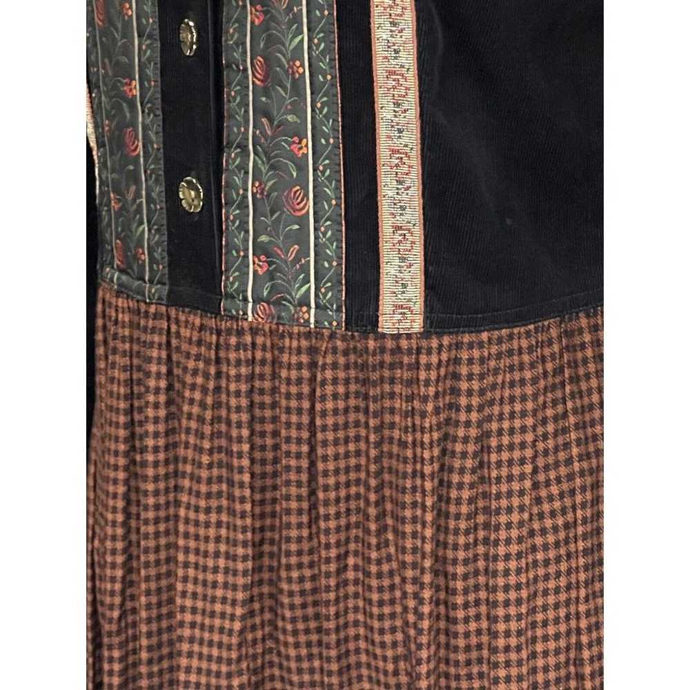 Karin Stevens Dress Vintage 1980s Cottagecore Hou… - image 6