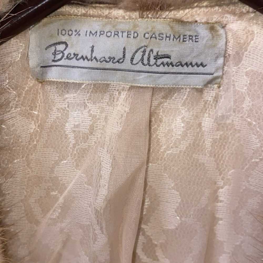 VINTAGE 1940/1950 BERNHARD ALTMANN CASHMERE JACKE… - image 2