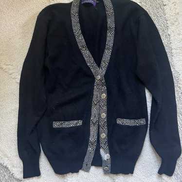 Ralph Lauren vintage 100 percent cashmere cardigan