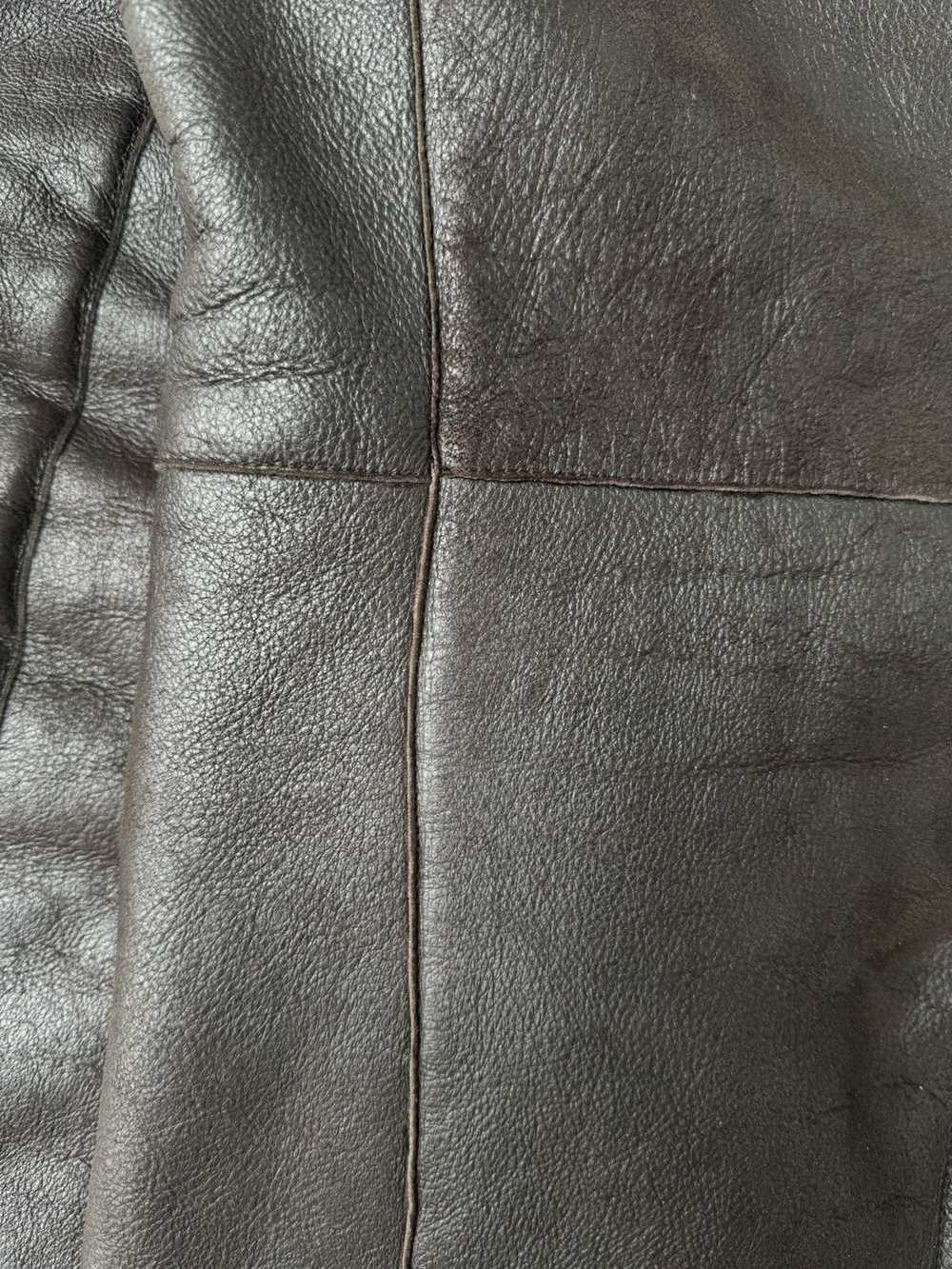 Jil Sander Jil Sander Late 90's Shearling Leather… - image 10