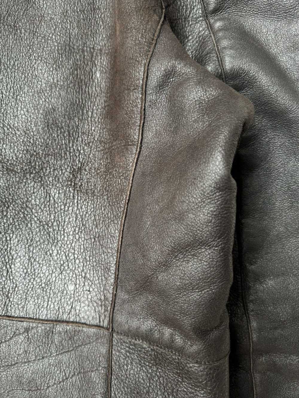 Jil Sander Jil Sander Late 90's Shearling Leather… - image 11