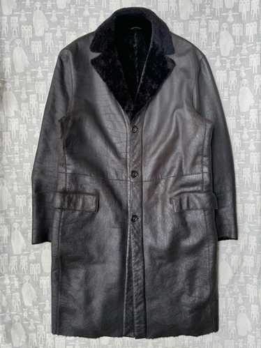 Jil Sander Jil Sander Late 90's Shearling Leather… - image 1