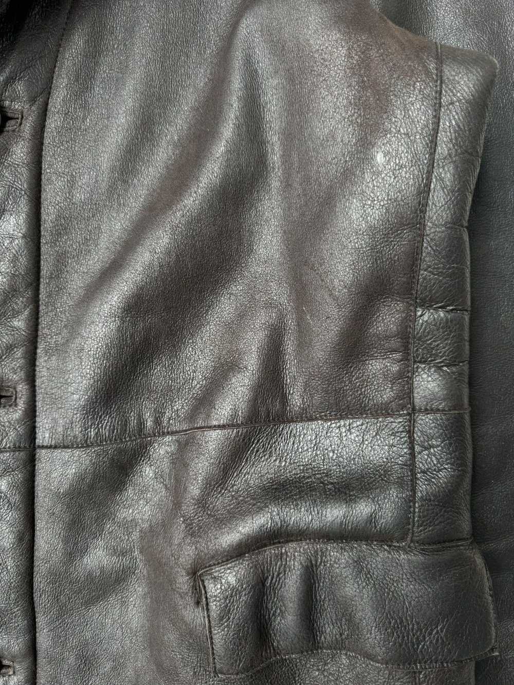 Jil Sander Jil Sander Late 90's Shearling Leather… - image 3