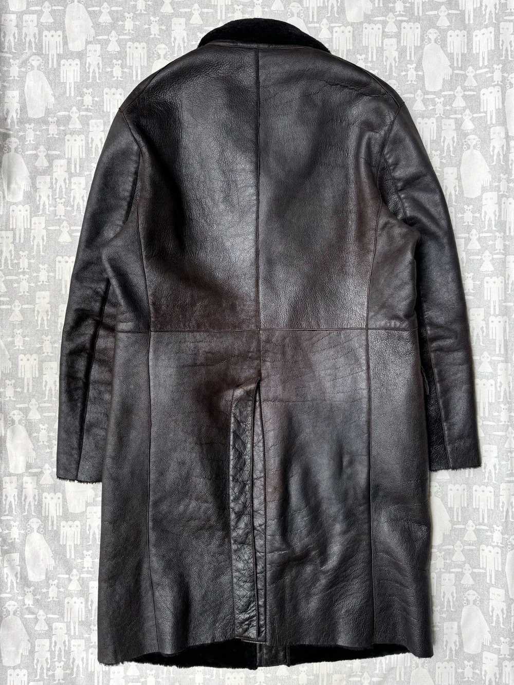 Jil Sander Jil Sander Late 90's Shearling Leather… - image 7