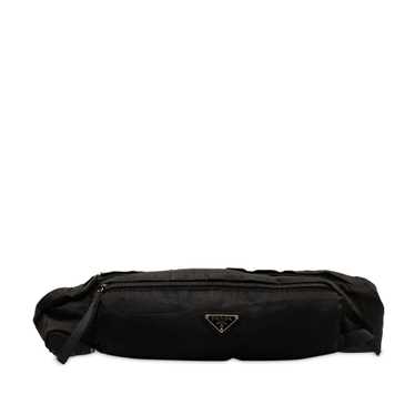 Black Prada Tessuto Belt Bag