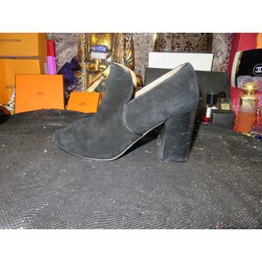Lucky Brand Lucky Brand Wyshing Black Suede Leathe