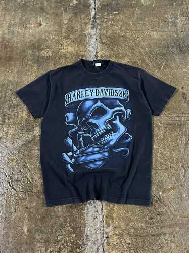 Harley Davidson × Streetwear × Vintage CRAZY Y2K H