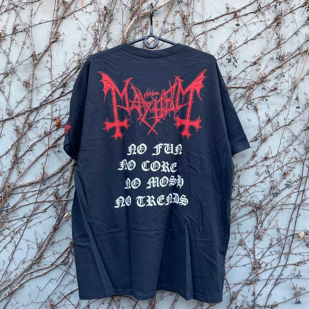 Band Tees × Vintage Mayhem Deathcrush T-Shirt - image 2