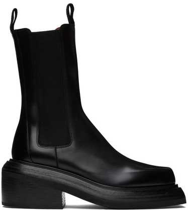 Marsell Marsell black leather boot