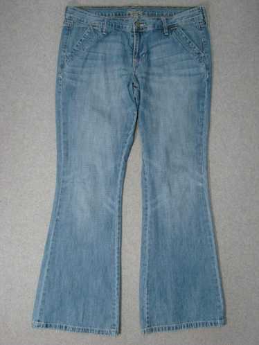 TJ13445 **OLD NAVY** THE DIVA FLARE WOMENS JEANS s