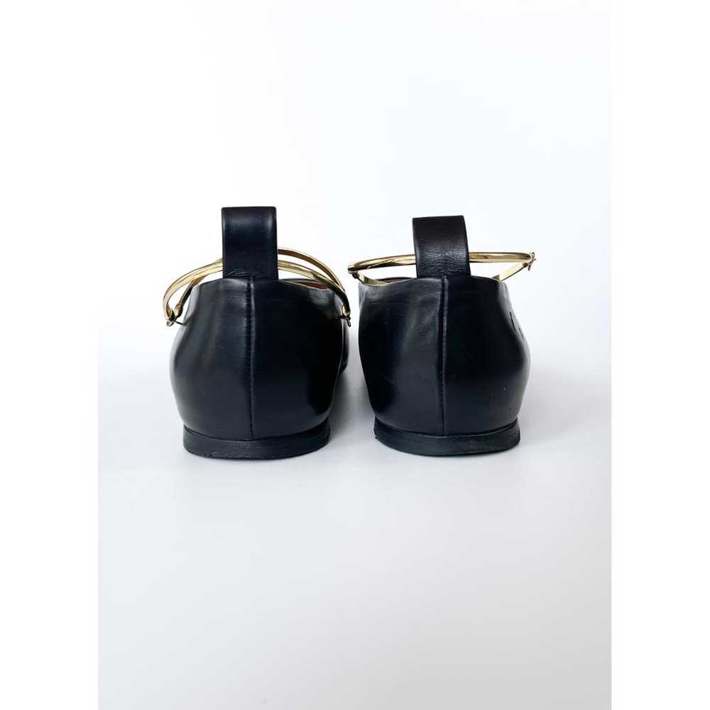 Jil Sander Leather ballet flats - image 8