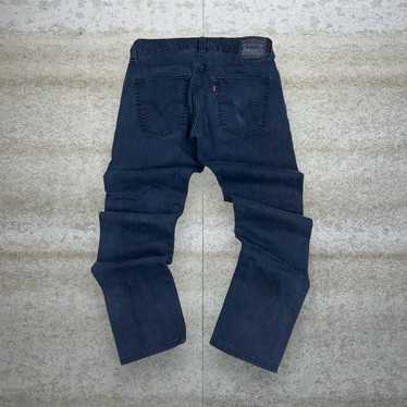 Vintage Levis Jeans 511 Skinny Fit Navy Blue Wash 