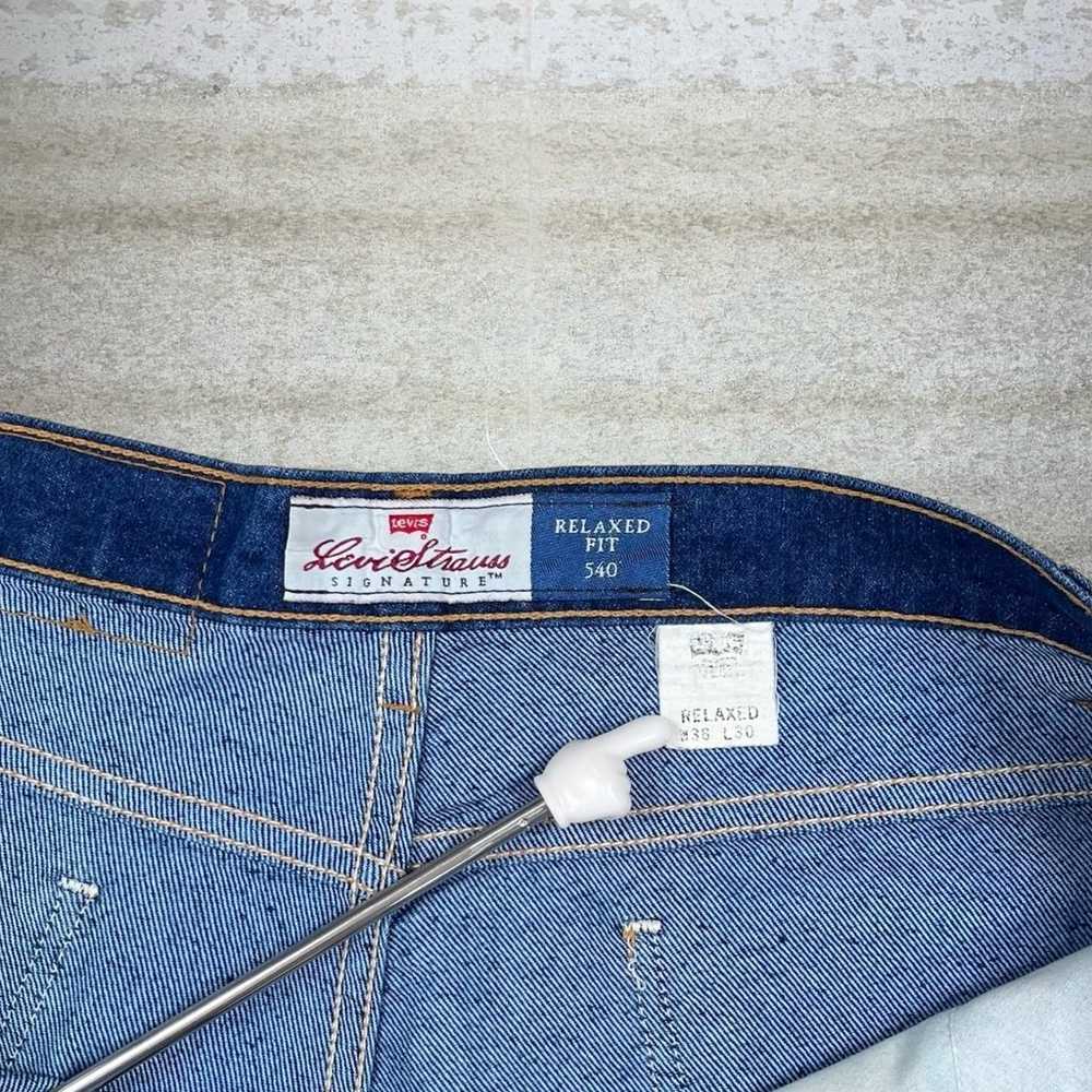 Vintage Levis Jeans 540 Relaxed Fit Dark Wash Den… - image 5