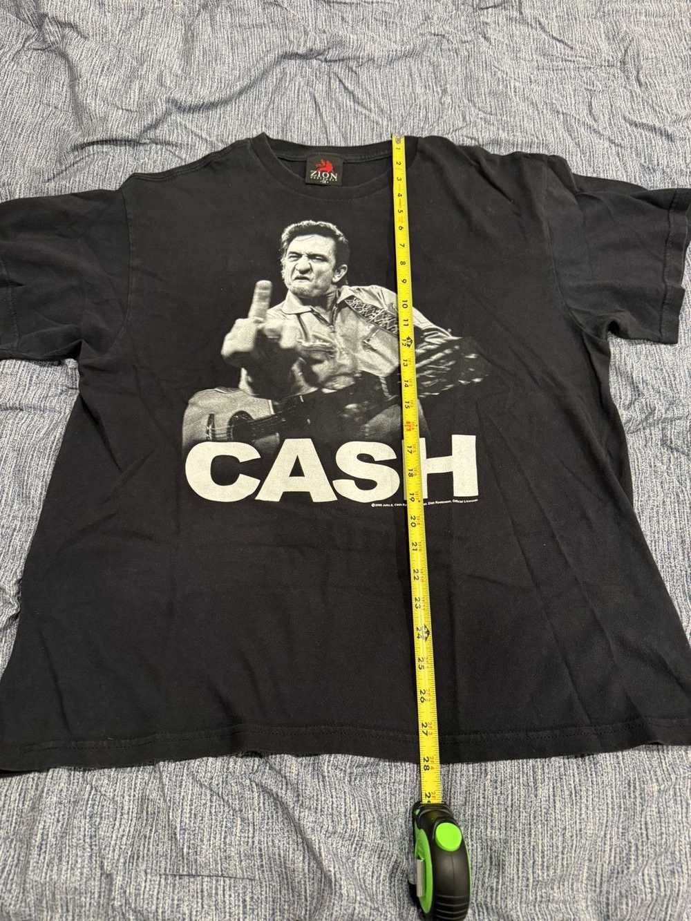 Zion Rootswear Zion Johnny Cash Middle Finger Tee - image 6