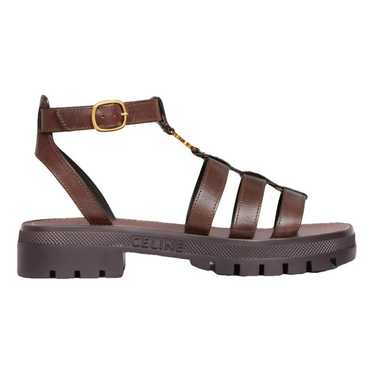 Celine Clea leather sandal