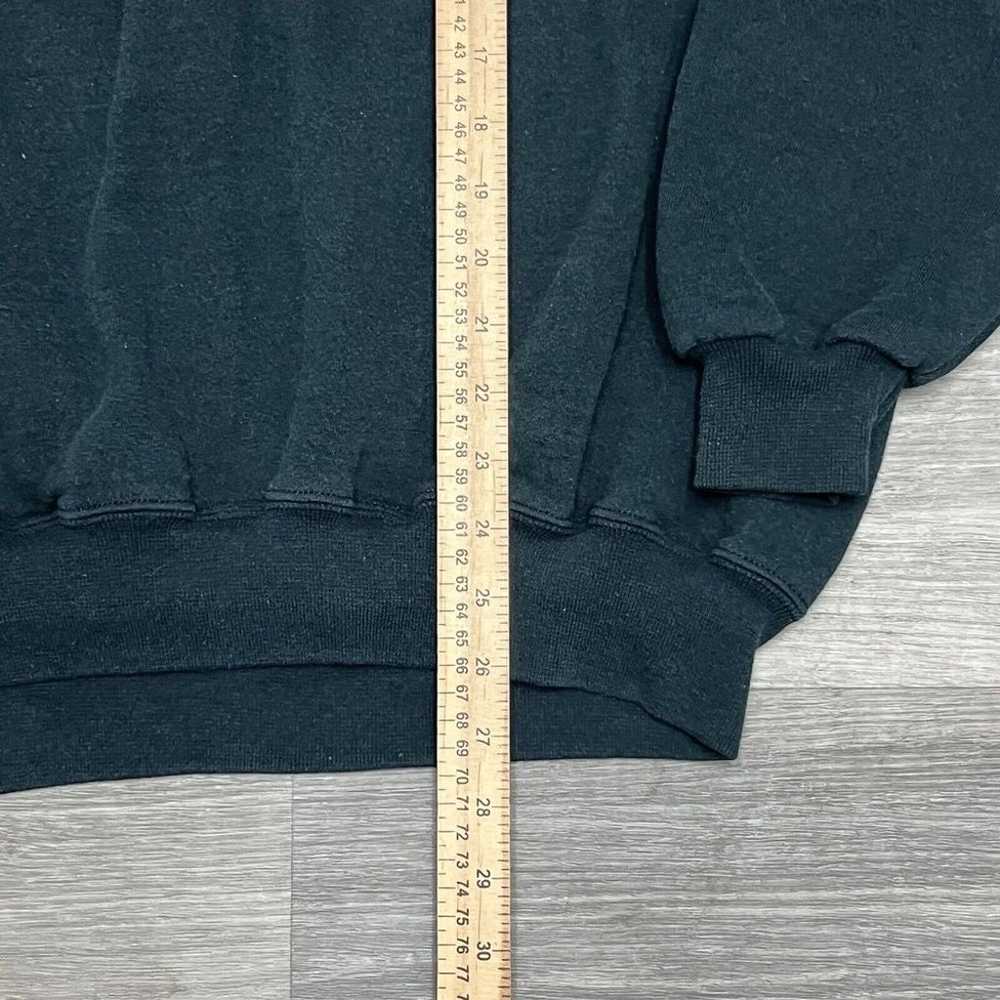 Vintage Jerzees 1/4 Zip Sweatshirt Mens 2XL XXL B… - image 6