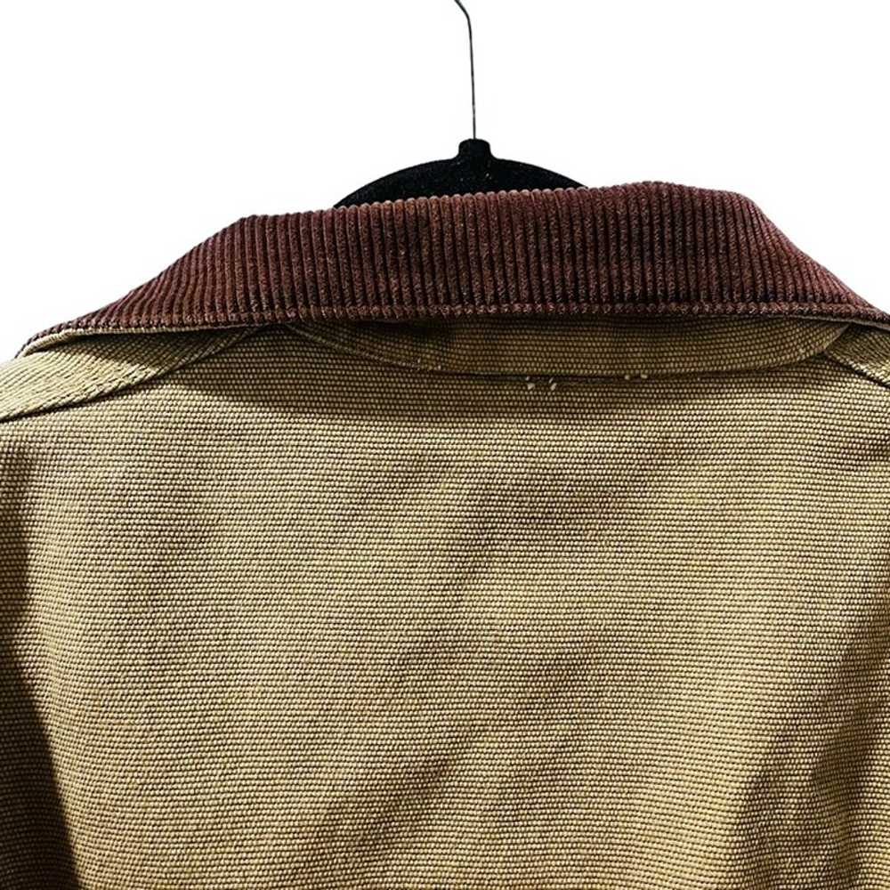 Carhartt Vintage Detroit Brown Long Sleeve Collar… - image 6