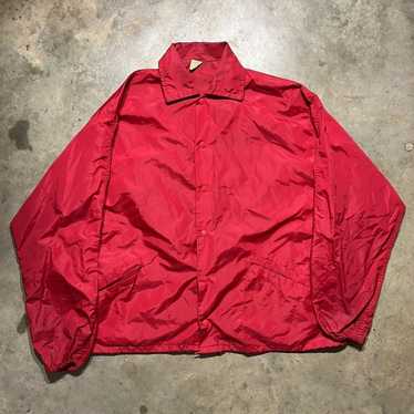 Vintage 70s Russell Athletic Gold Tag Red Bomber S