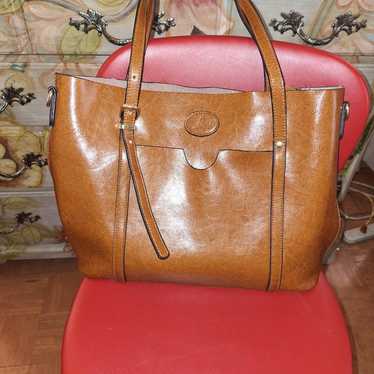 Brown Leather handbag
