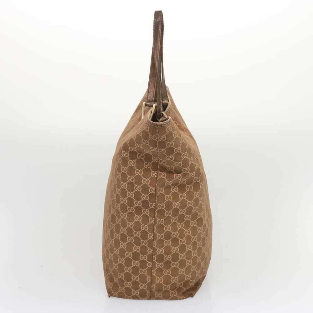 Gucci GUCCI GG Canvas Tote Bag Brown 002 1097 Aut… - image 3