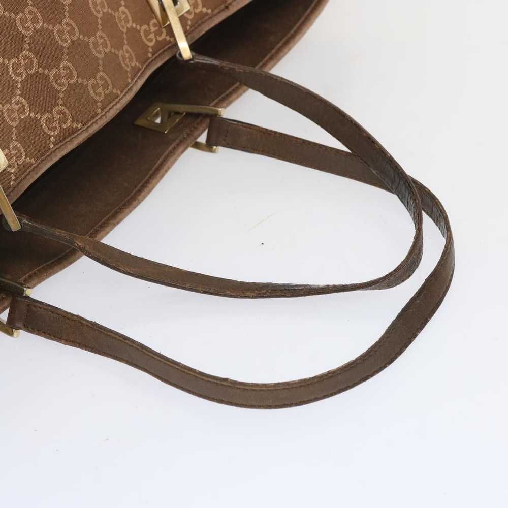 Gucci GUCCI GG Canvas Tote Bag Brown 002 1097 Aut… - image 7