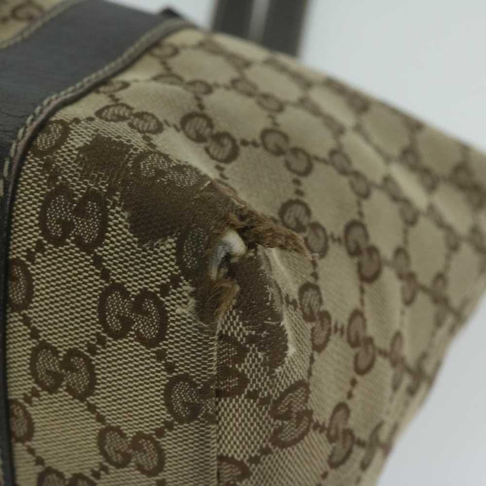 Gucci GUCCI GG Canvas Tote Bag Beige 170898 Auth … - image 10