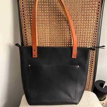 Portland Leather Goods Small Zip Tote