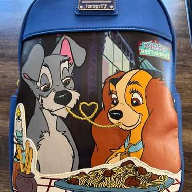Disney loungefly The lady and the tramp backpack