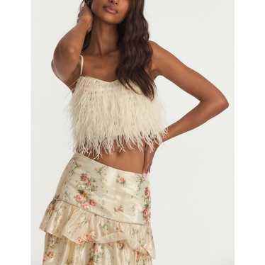 LoveShackFancy LoveShackFancy Dusty Crop Cami